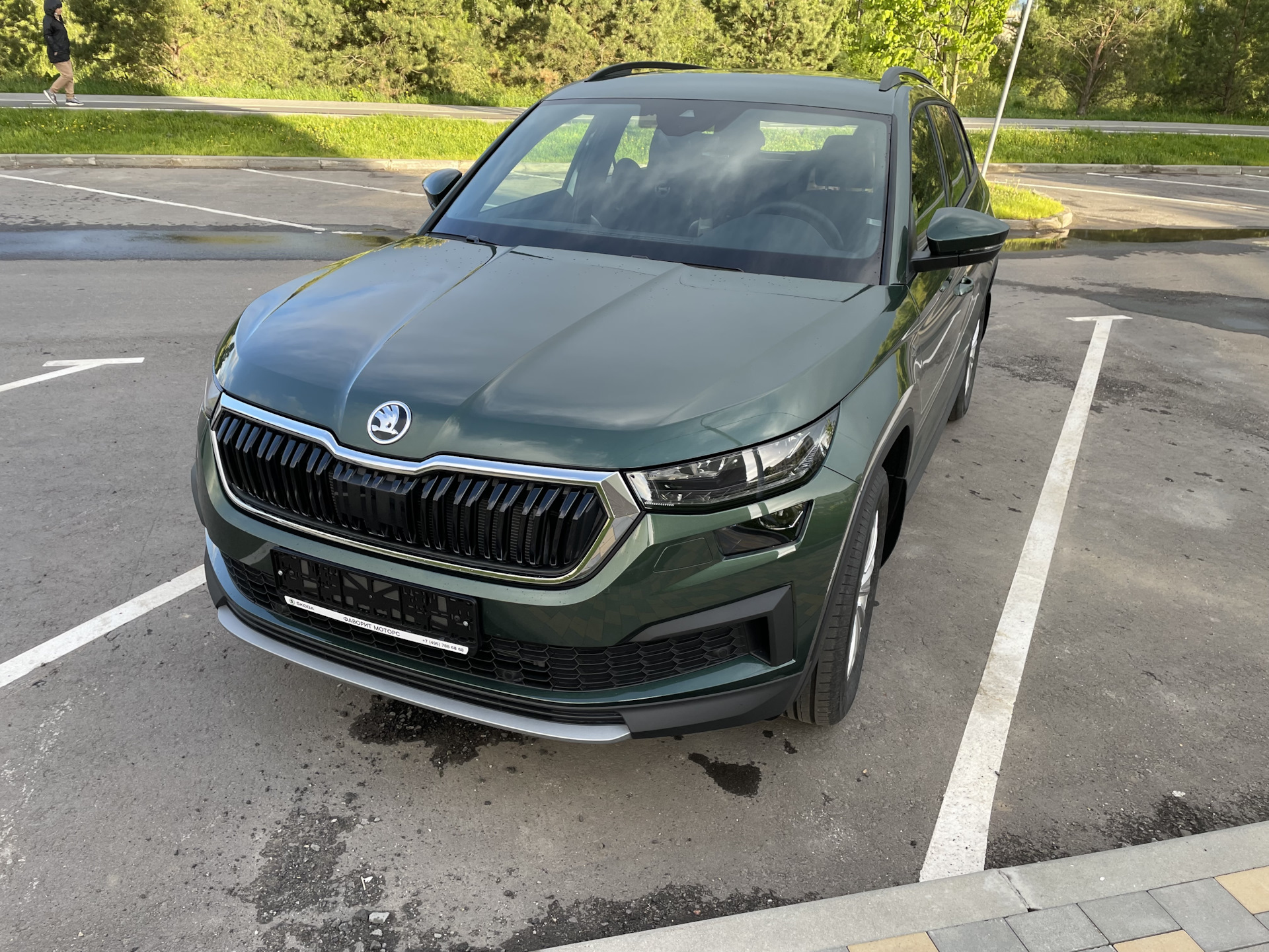 Skoda Kodiaq Р·РµР»РµРЅС‹Р№