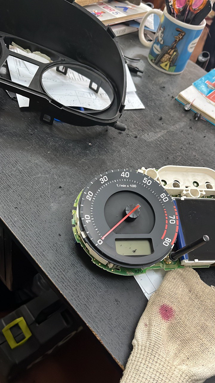 Приборка от СуперБ в Октавия тур. — Skoda Octavia A4 Mk1, 1,8 л, 2001 ...