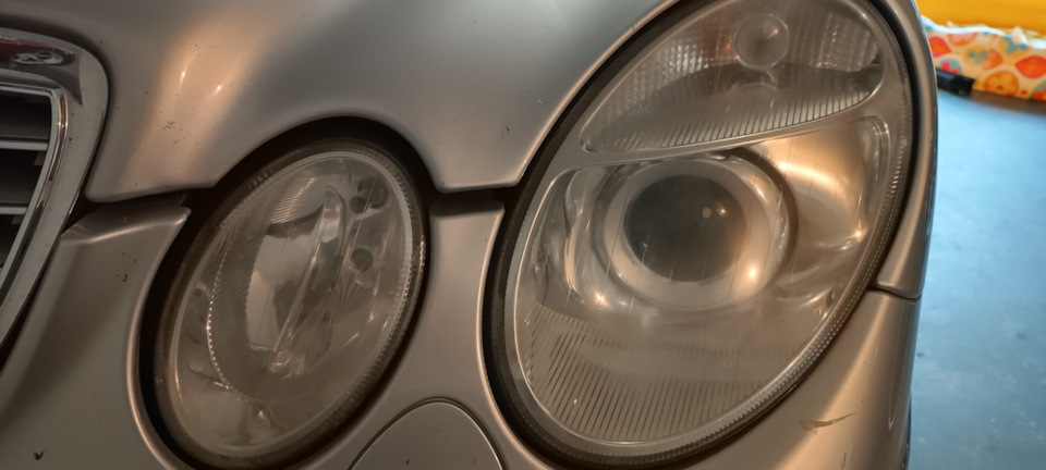 Состояние до замены — Mercedes-Benz E-Class (W211)