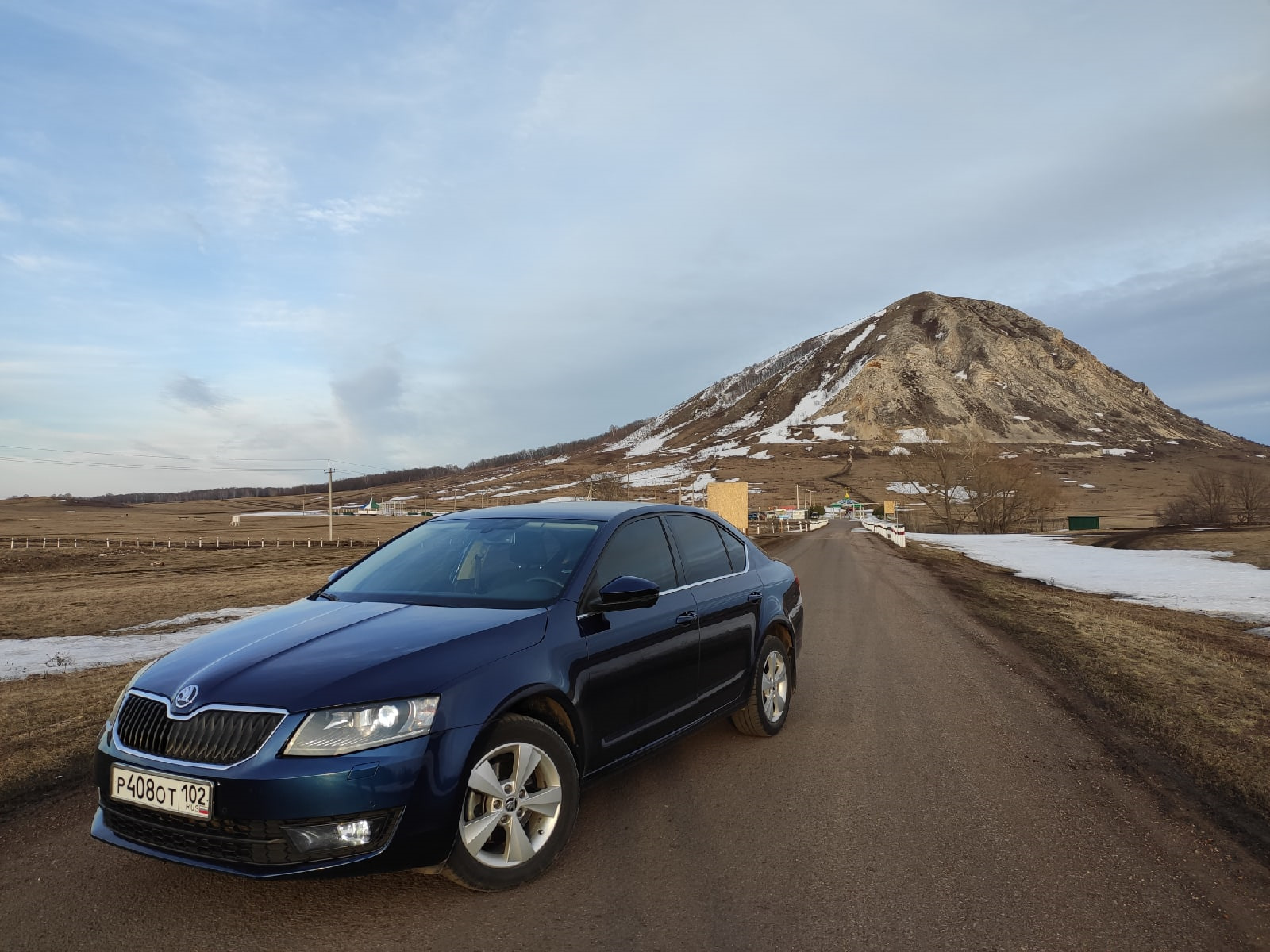 Skoda Octavia a7 зима