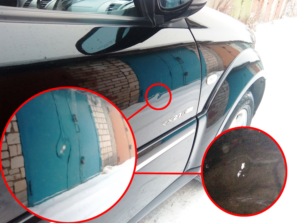 Устранение мелких вмятин — SsangYong Rexton (2G), 2,7 л, 2009 года ...