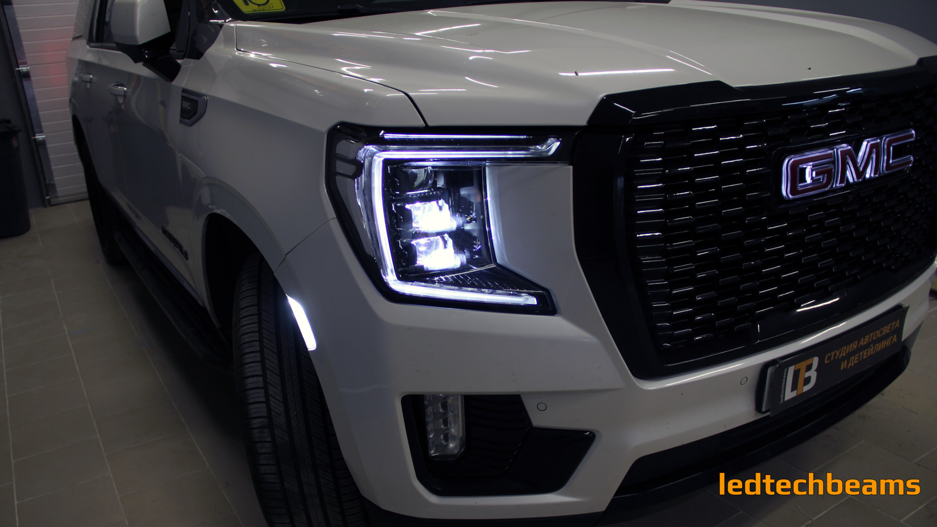 Замена led на LED. GMC Yukon 5G — полная переработка фар. — DRIVE2