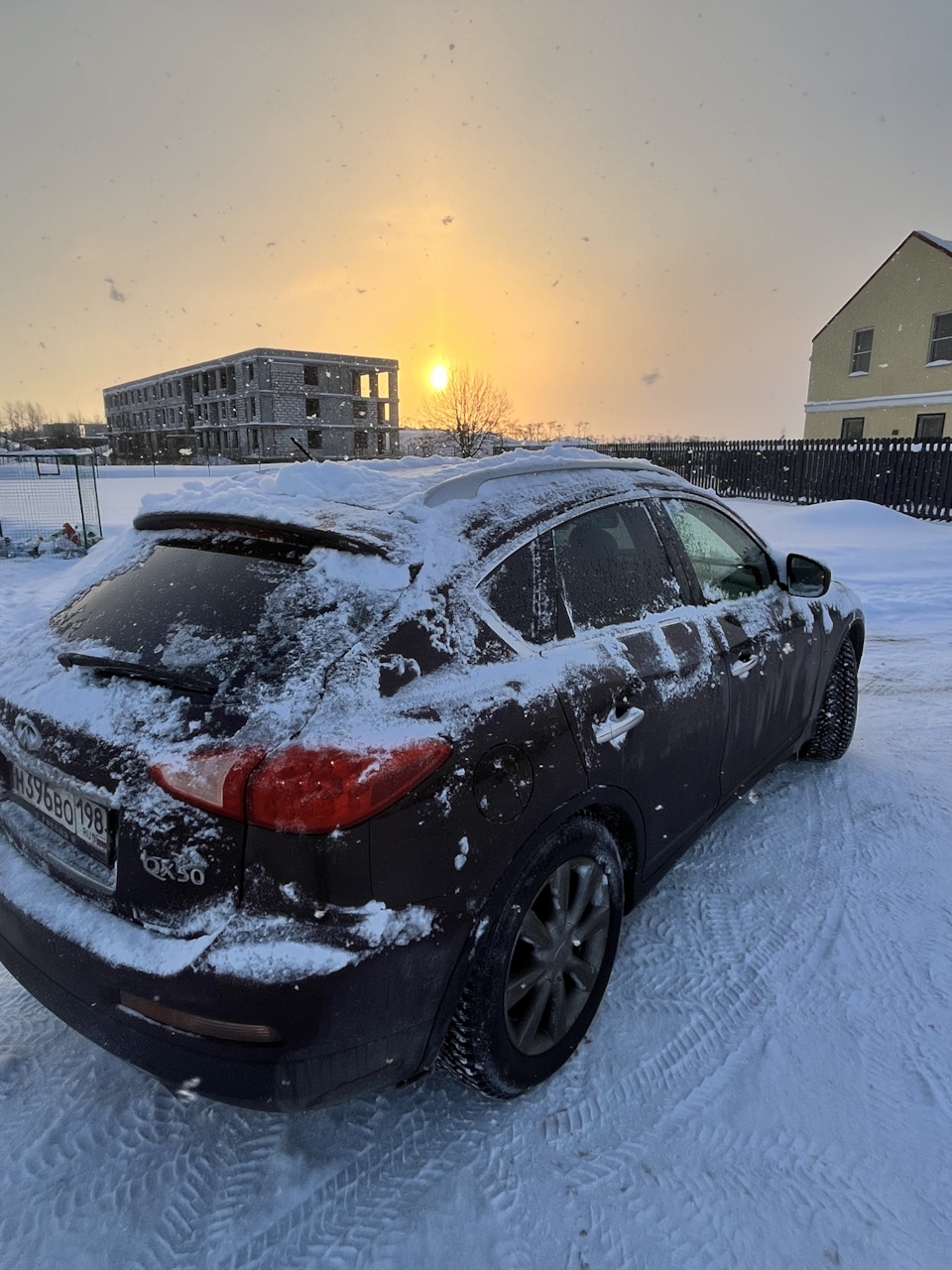 С Новым годом ! — Infiniti QX50 (1G), 2,5 л, 2014 года | видео | DRIVE2