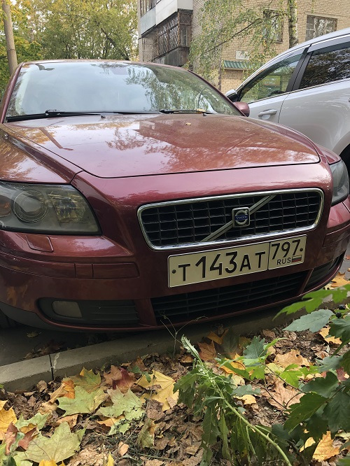 Решетка радиатора — Volvo S40 (2G), 2,4 л, 2004 года | стайлинг | DRIVE2