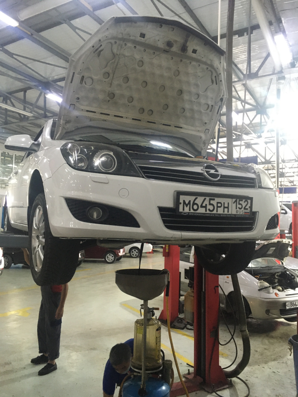 172500 км. Плановое ТО №11 + замена опорных подшипников — Opel Astra H ...