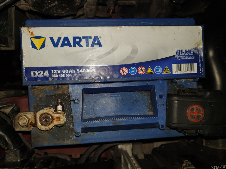 АКБ — Hyundai Elantra (4G), 1,6 л, 2008 года | своими руками | DRIVE2
