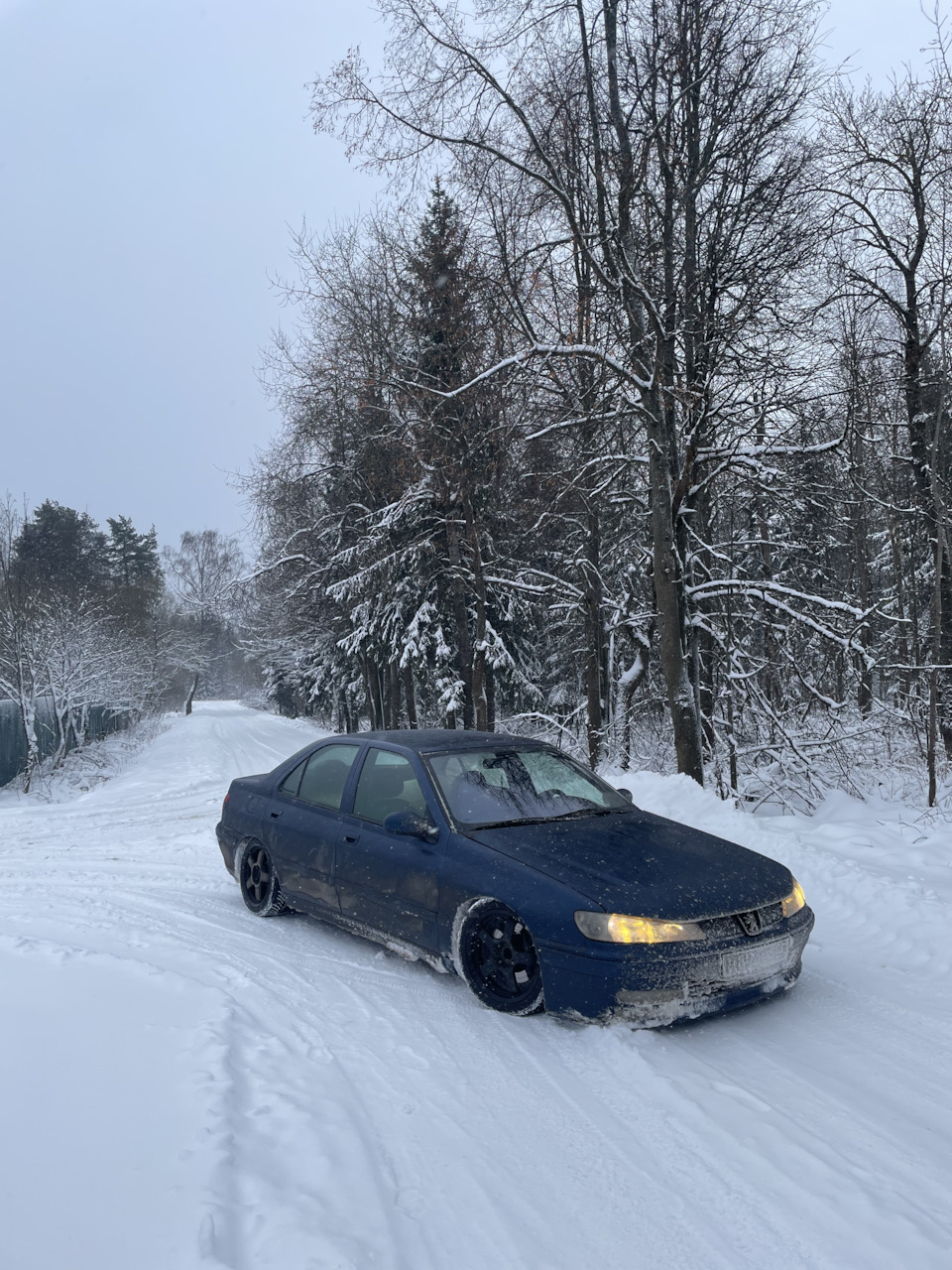 Поднял машину, поменял бампер — Peugeot 406, 2 л, 2003 года | другое |  DRIVE2