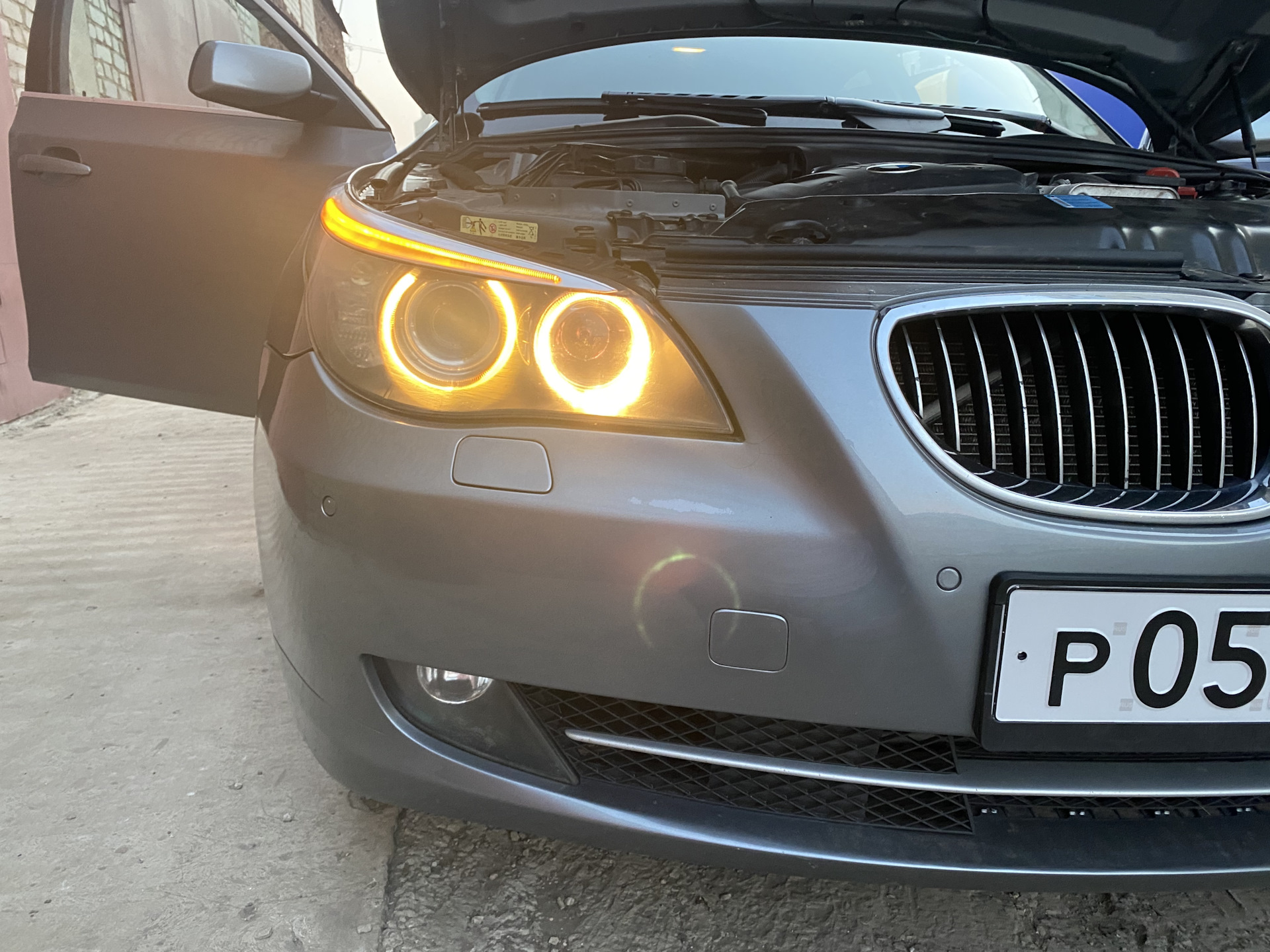 BMW e60 глазки