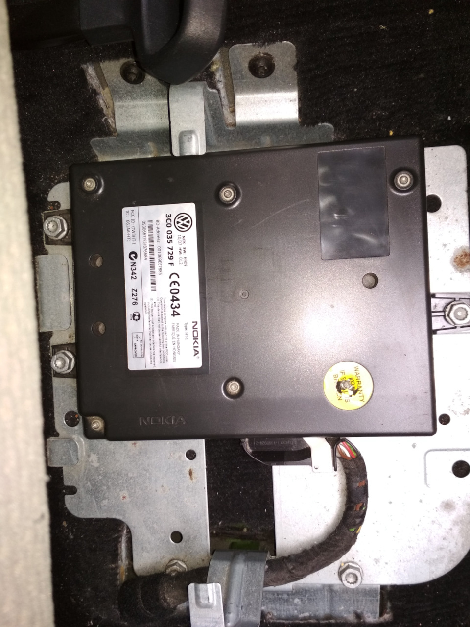 3C0035729F Интерфейсный блок VAG | Запчасти на DRIVE2