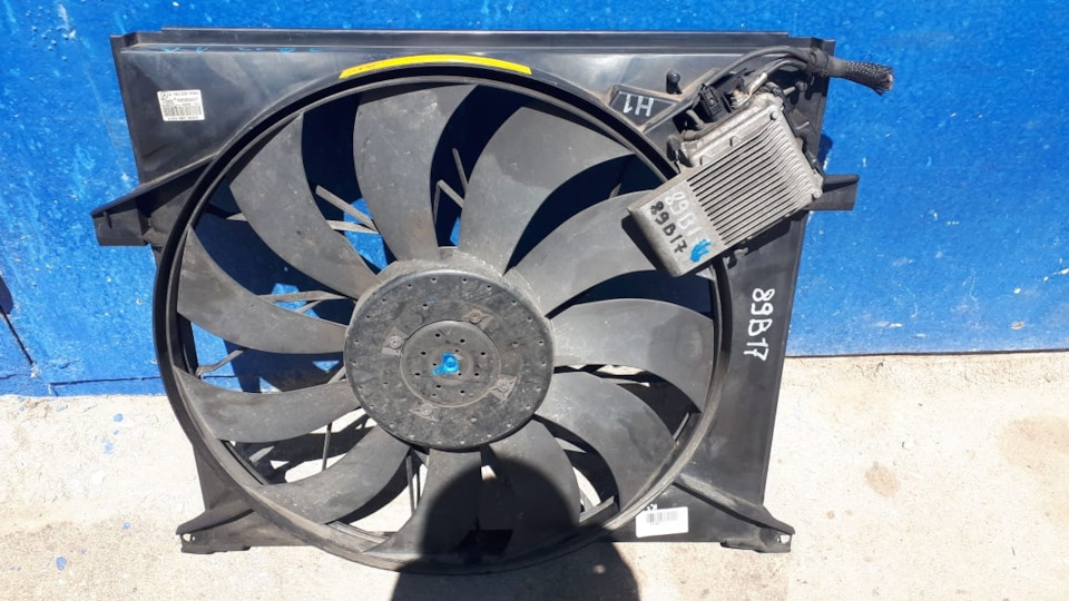 электровентилятор вместо вискомуфты — Nissan Pathfinder (3G), 4 л, 2005 ...