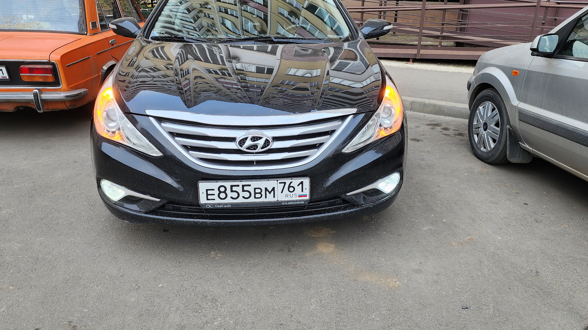 Hyundai Sonata VI (YF) 2.0 бензиновый 2011 | Чёрный зверь на DRIVE2