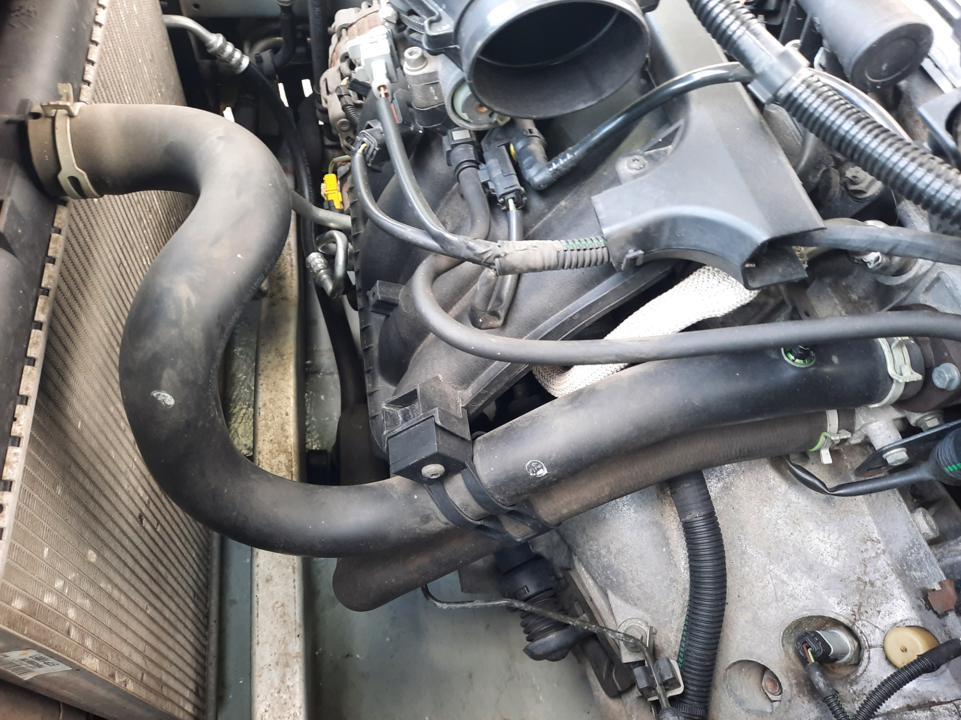 Патрубок охлождения ew10j4 — Peugeot 407, 2 л, 2004 года | своими ...