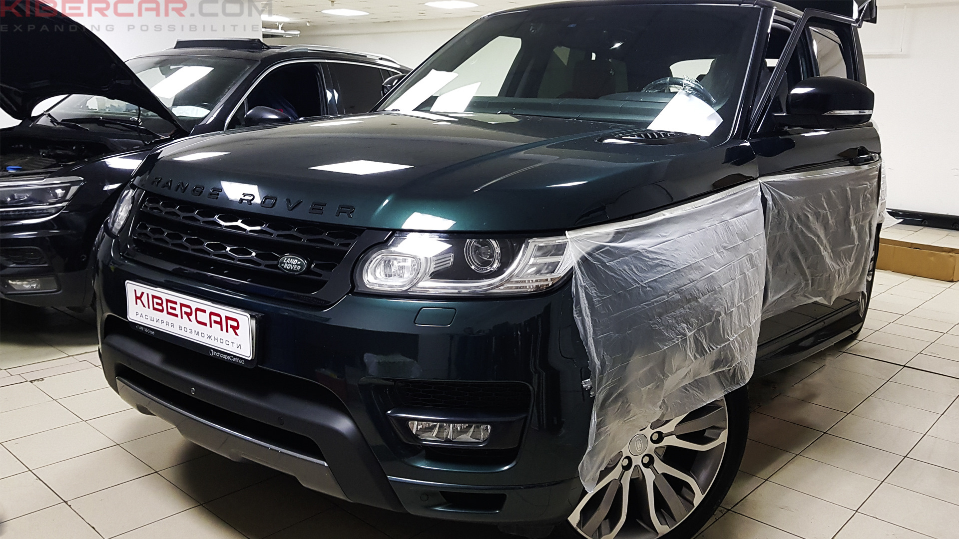 Автоматические пороги на Range Rover Sport — KiberCar (Киберкар) на DRIVE2