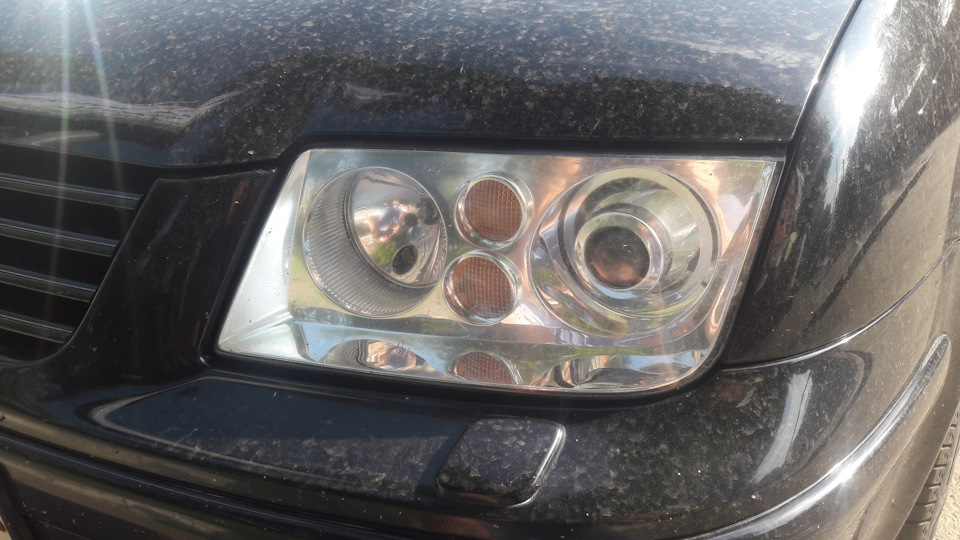 Би линзы вместо срарых ксеноновых — Volkswagen Bora, 2,3 л, 1998 года ...