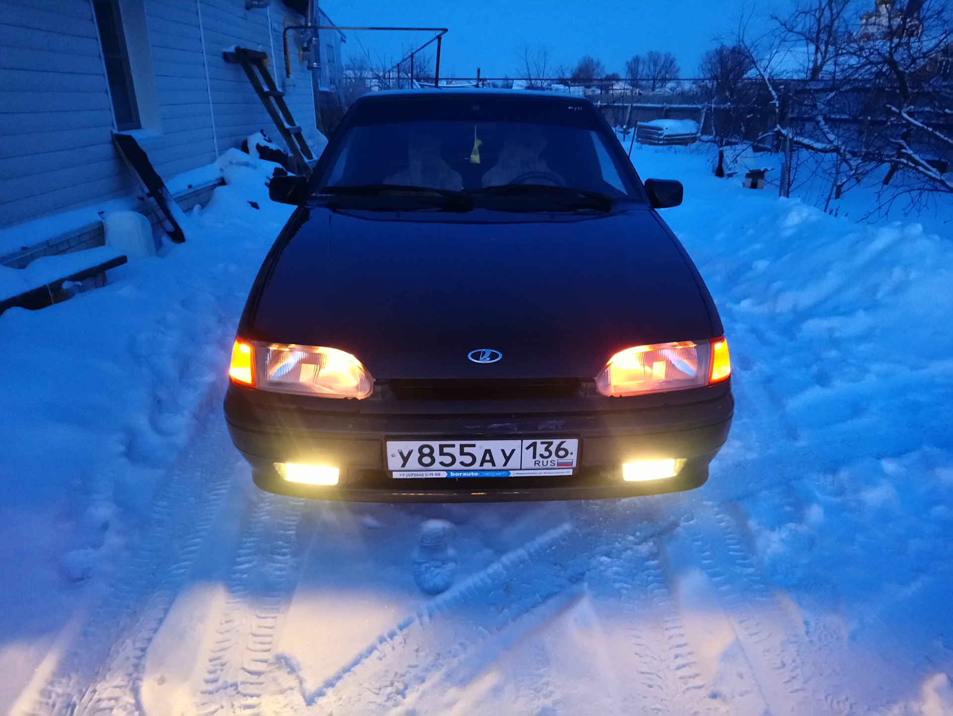 Блэк шарк))) — Lada 2114, 1,6 л, 2010 года | тюнинг | DRIVE2