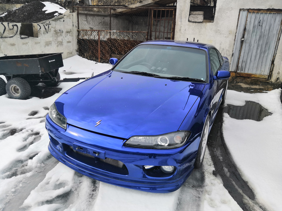 Покрашено ч. 2 — Nissan Silvia (S15), 2 л, 1999 года | кузовной ремонт ...