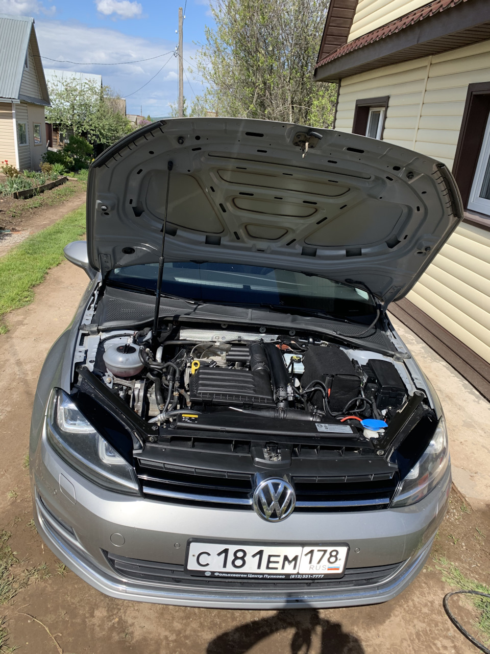 Комплексная мойка — Volkswagen Golf Mk7, 1,4 л, 2015 года | мойка | DRIVE2