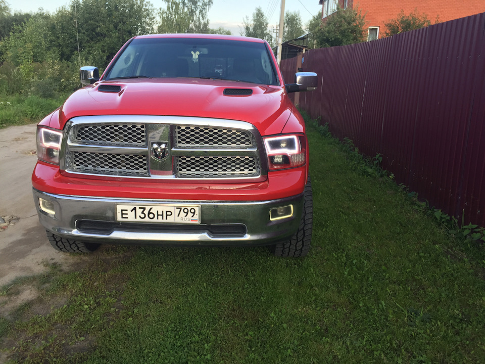 Покраска dodge Ram