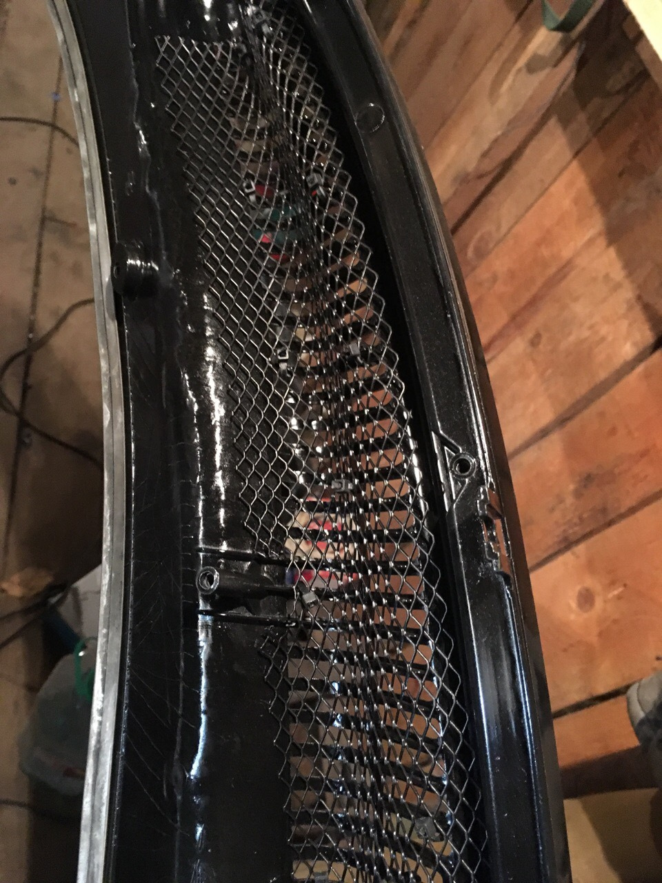 Доработка "жабо" Ваз 2110-12 — Lada 21120, 1,5 л, 2003 года | стайлинг ...