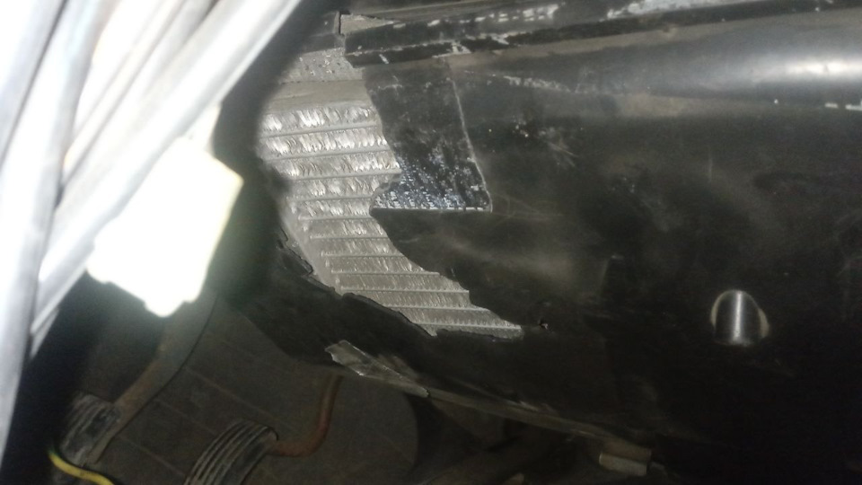 Разрушение внутреннего кожуха радиатора отопителя — Daewoo Nexia (N150 ...