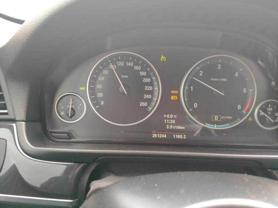 Расход топлива BMW 520D F10 2012 — BMW 5 series (F10), 2 л, 2012 года ...