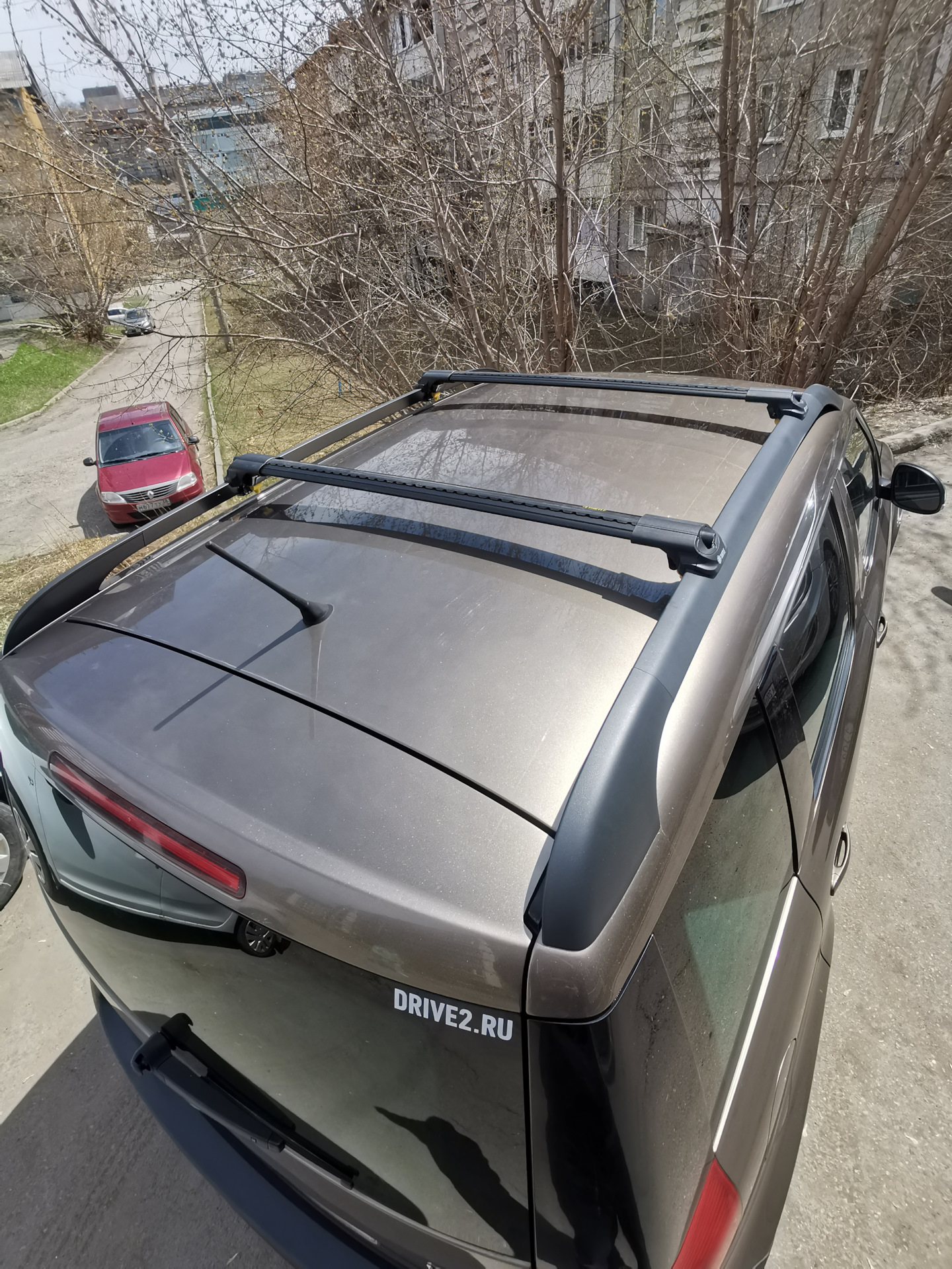 #4 Багажник на крышу — Skoda Yeti, 1,8 л, 2012 года | аксессуары | DRIVE2