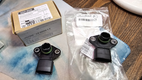 392002F000FFF ДАТЧИК ДАВЛЕНИЯ (ЭЛЕКТРОННЫЙ) ВПУСКНОГО КОЛЛЕКТОРА KIA ...