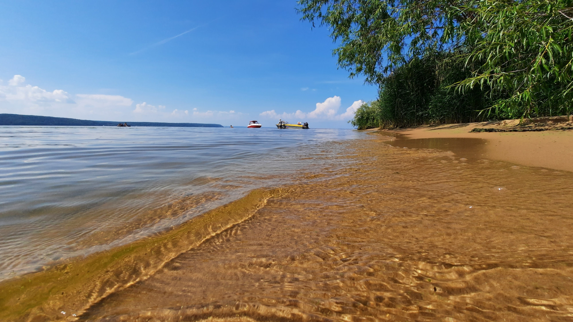 пляж в конаково на волге