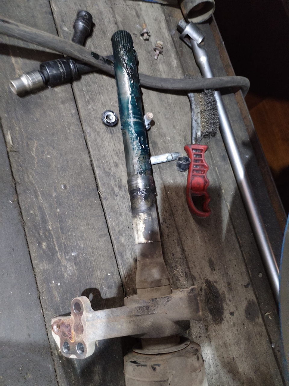 Передал мне промвал, вроде) Смазка есть! — KIA Sorento (2G)