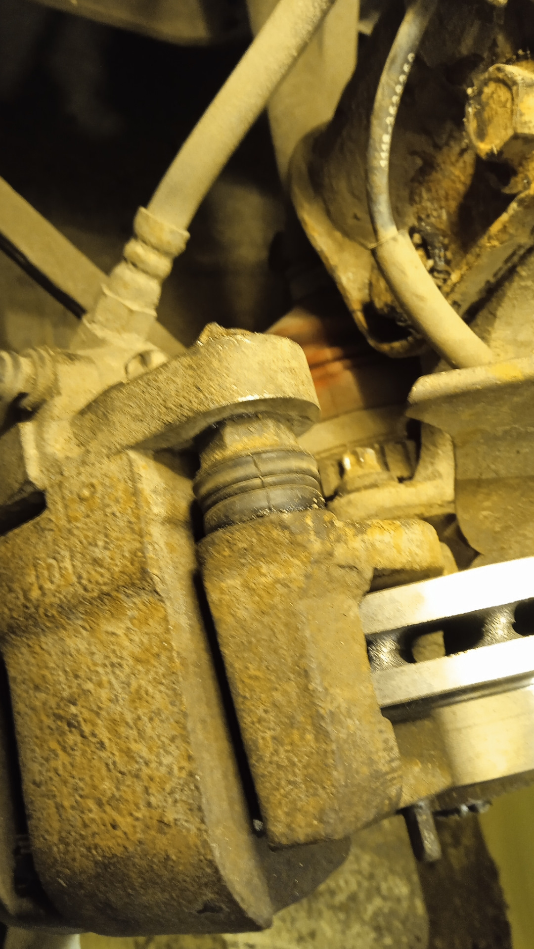 #81 Весеннее ТО и замена передних тормозных дисков — Lada Kalina Cross ...