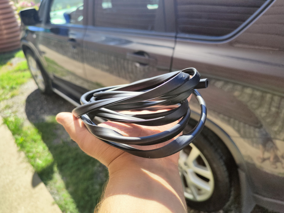 Длины вполне достаточно, покупал 3м — Nissan X-Trail II (t31)