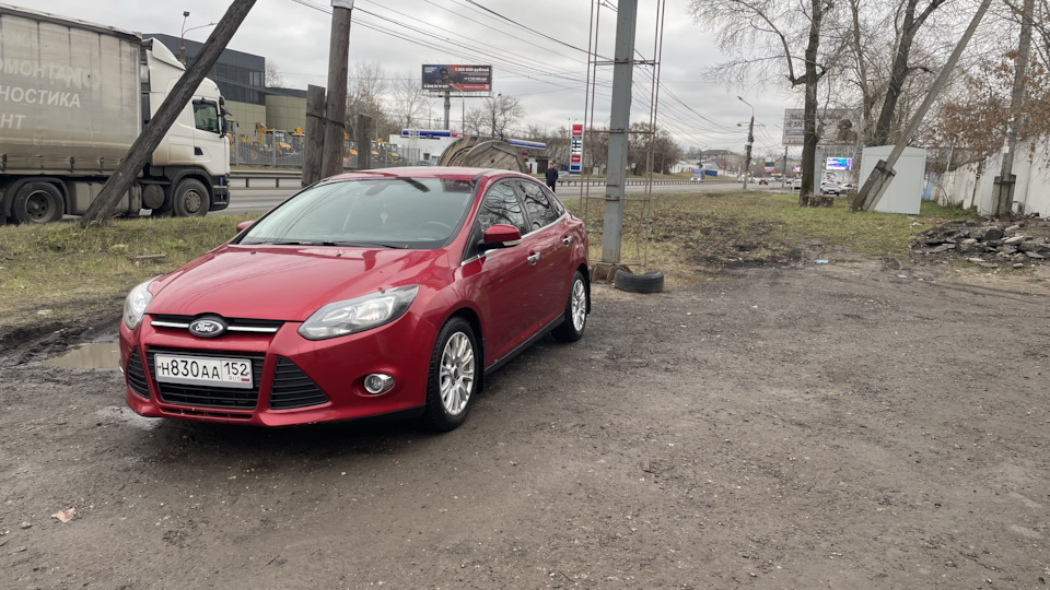 Зима приходит — Ford Focus Sedan III, 1,6 л, 2012 года | просто так ...
