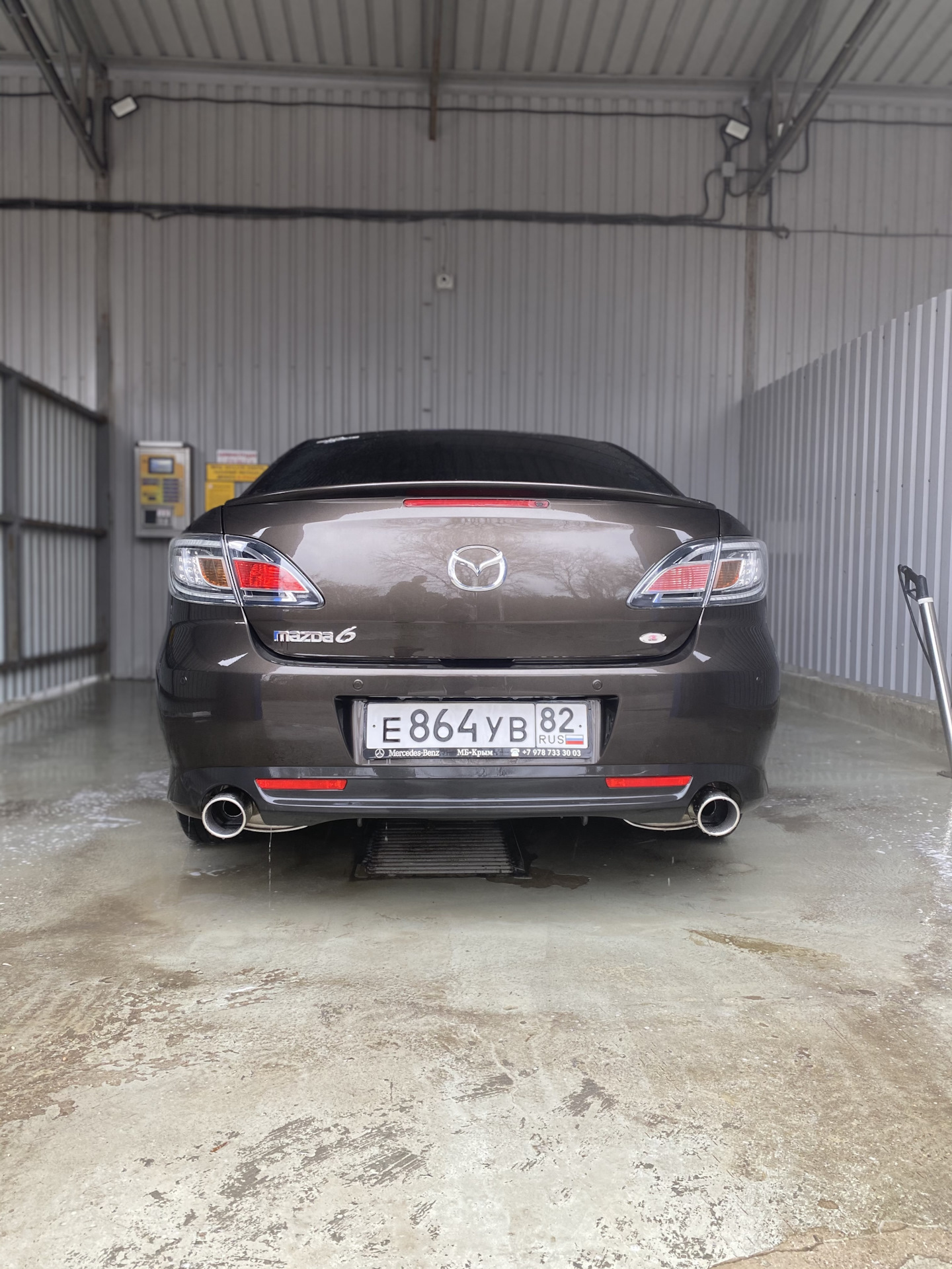 Насадки buzzer Mazda 6 gh . Насадки на глушитель — Mazda 6 (2G) GH, 2,5 ...