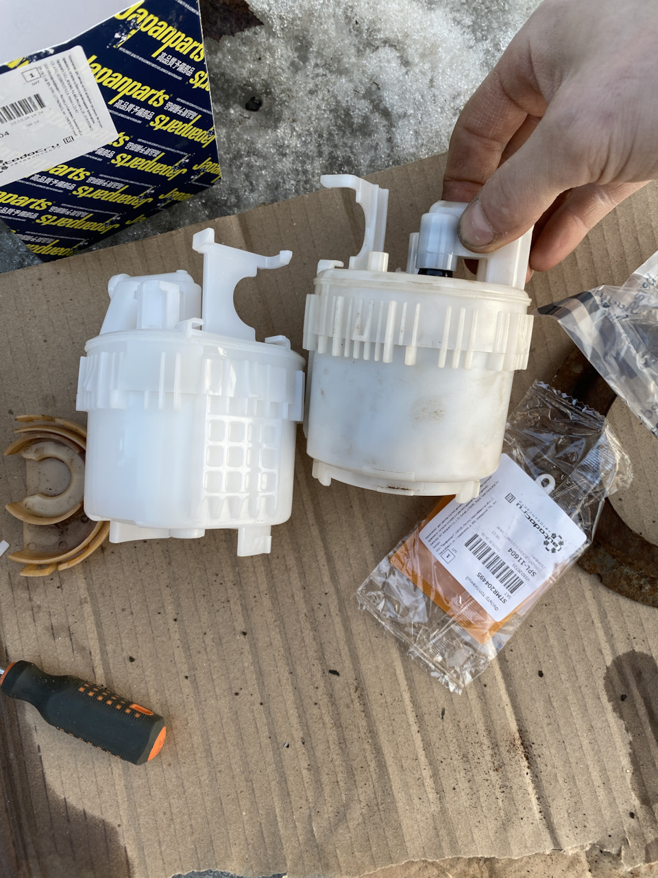 Замена топливного фильтра в баке — DRIVE2