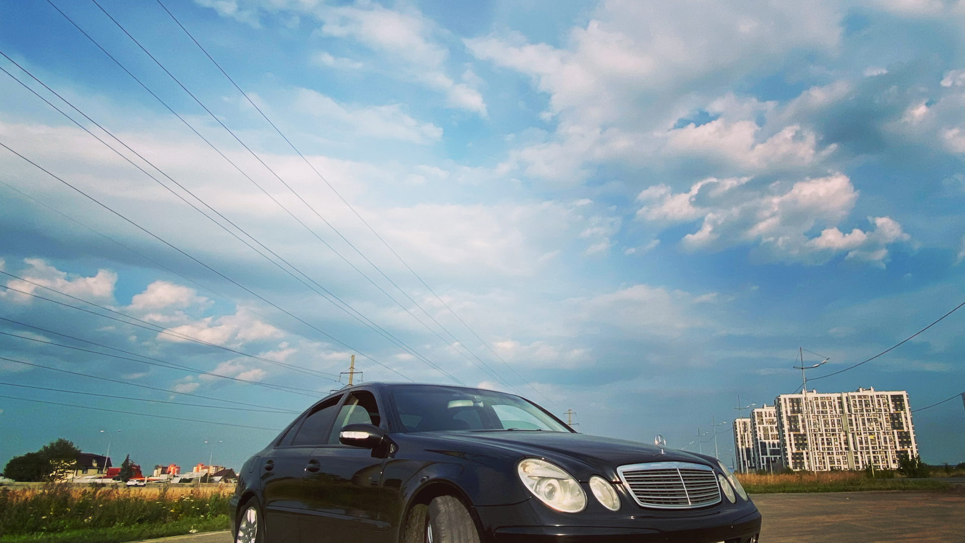 Mercedes-Benz E-class (W211) 1.8 бензиновый 2004 | BLACK на DRIVE2