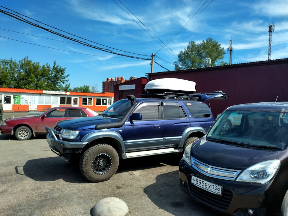 Про рейлинги от хорька или рыкса — Toyota Hilux Surf (3G), 3 л, 1996 ...