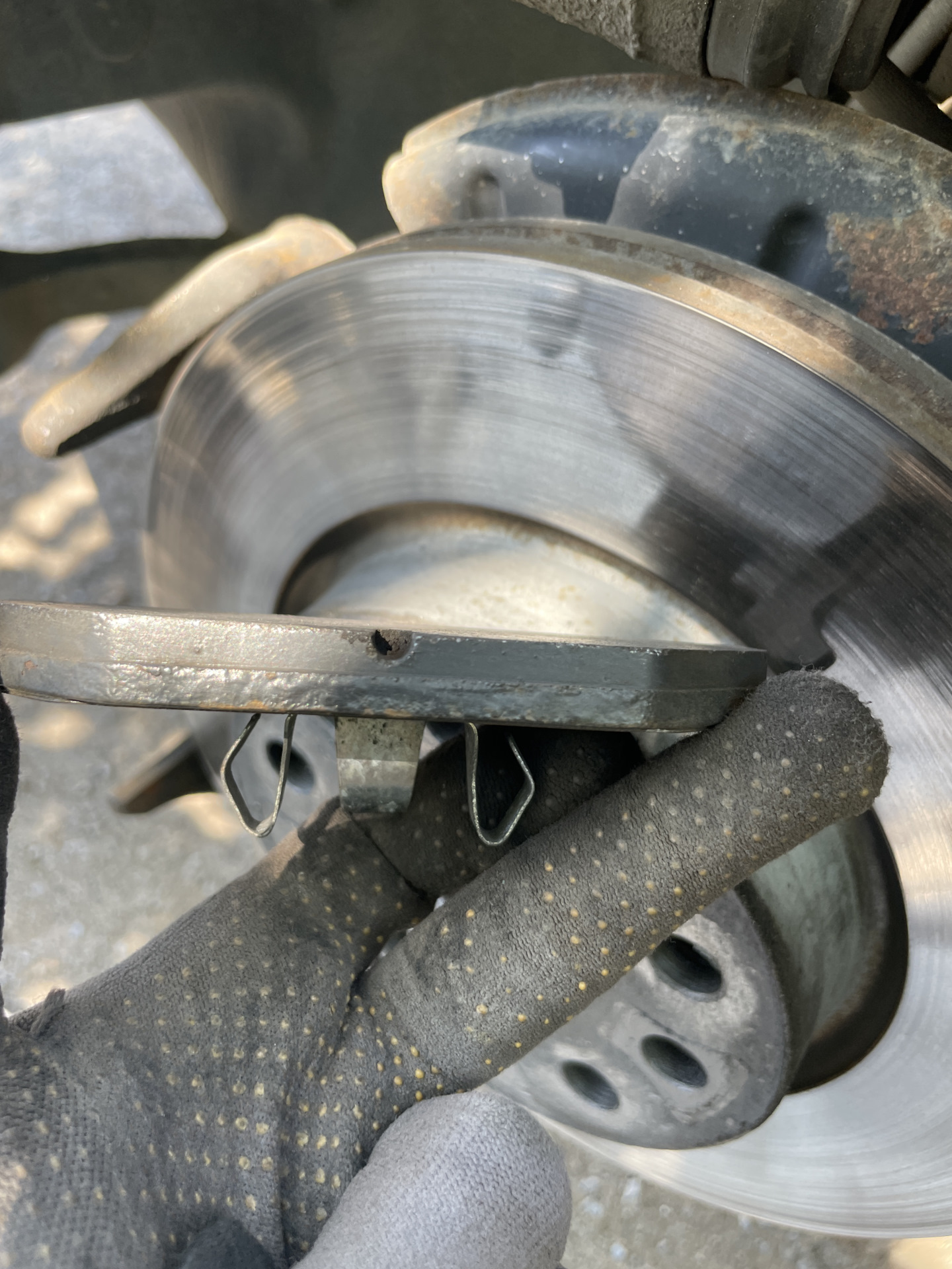 Жизнь колодок TRW DTEC — Skoda Octavia A5 Mk2, 1,6 л, 2013 года ...