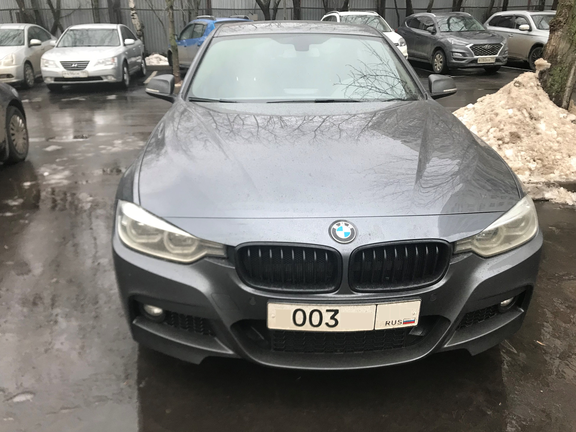 черные ноздри bmw f30