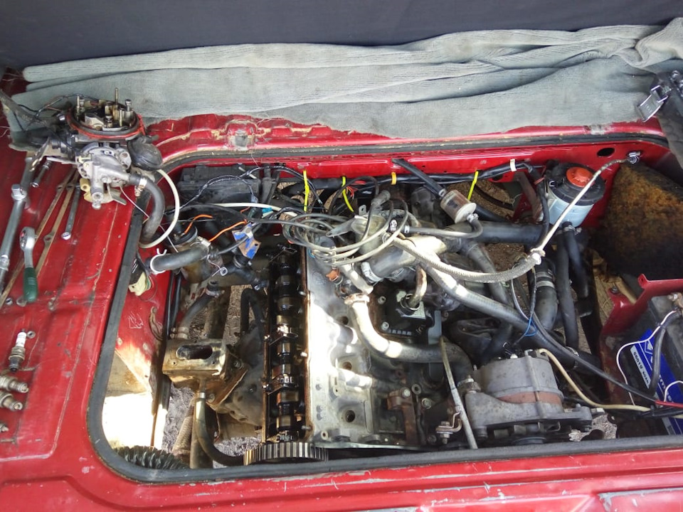 Замена прокладки под головкой цилиндров (двигатель ABS) — Volkswagen ...