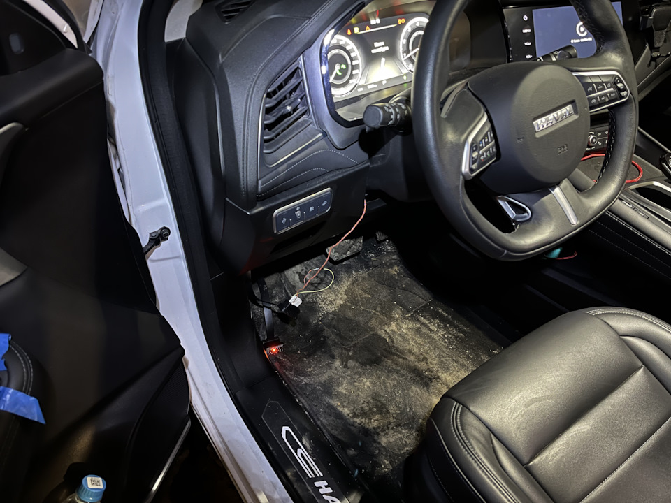 Подмотка пробега на новой приборке от WEY — Haval F7, 2 л, 2021 года ...