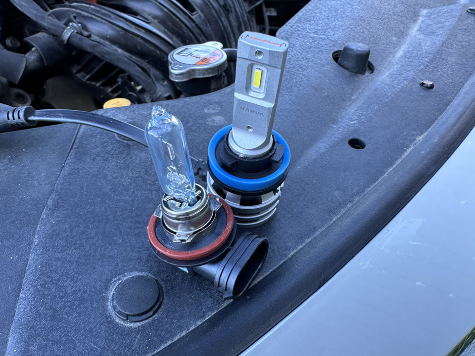 Поставил диоды в дальний свет — KIA Optima (4G), 2,4 л, 2016 года ...