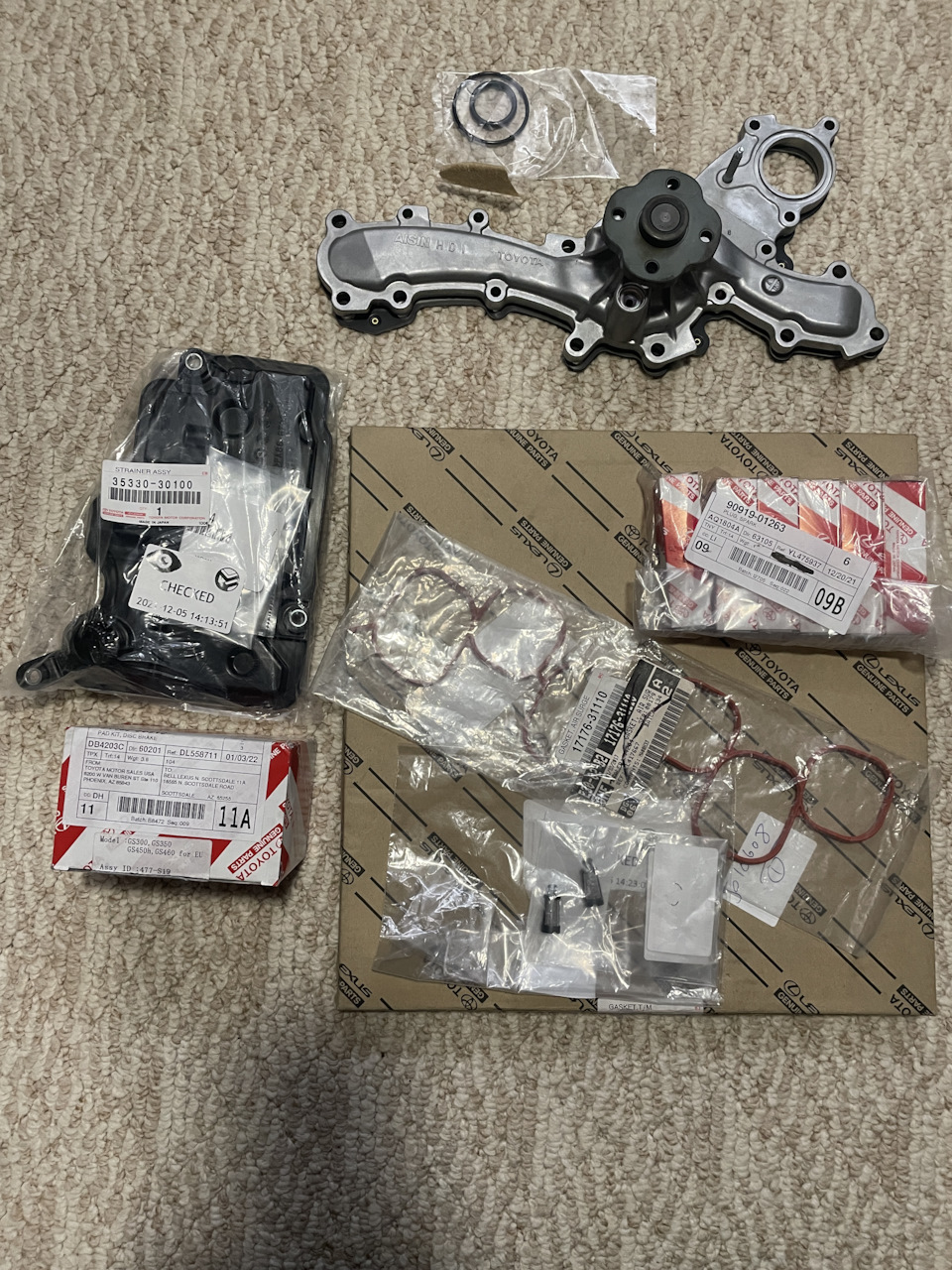 3533030100 Фильтр атм TOYOTA LEXUS | Запчасти на DRIVE2