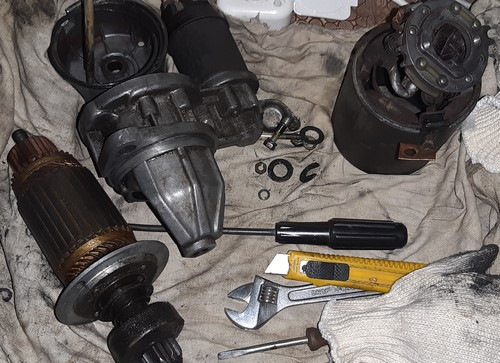 Стартер не вращает маховик — ИЖ Москвич 412, 1,5 л, 1982 года | поломка ...