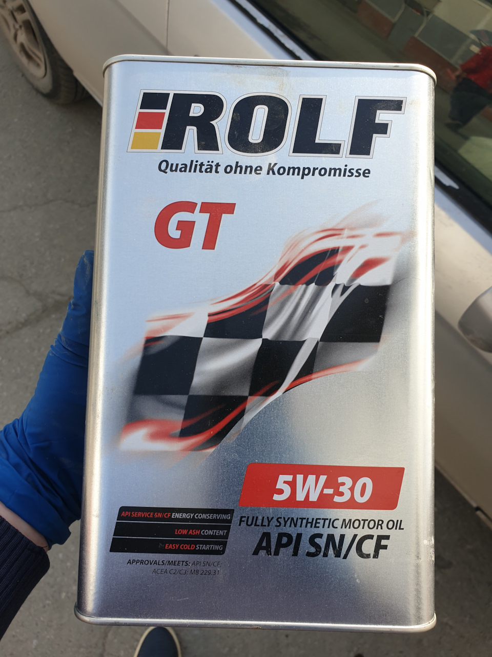 170. Тестируем пробегом: Масло Rolf GT 5w30, сгорело не отъездив и 4500 —  Honda Civic Ferio (7G), 1,5 л, 2000 года | плановое ТО | DRIVE2