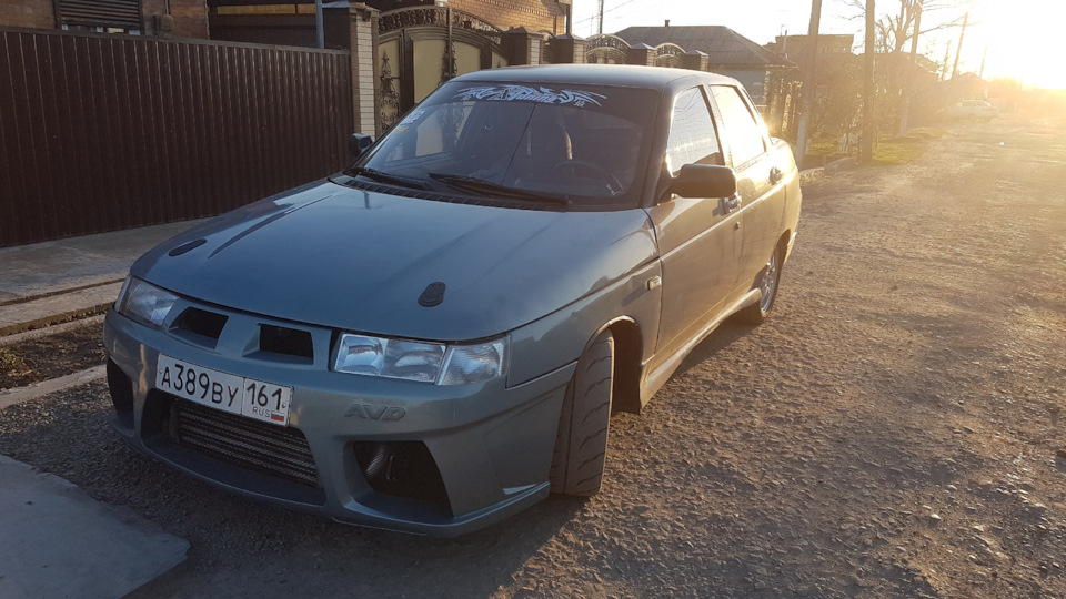 Ваз 2110 турбо VS Golf GTI — Lada 21104, 1,6 л, 2001 года | видео | DRIVE2