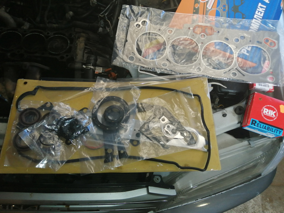 Газы в расширительном бачке. Прокладка ГБЦ! — Toyota Carina (7G), 1,5 л ...