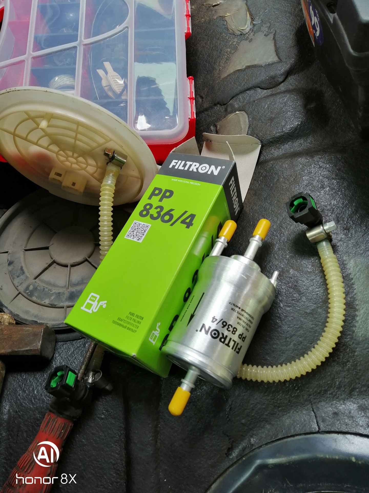 Замена топливного фильтра OAH — DRIVE2