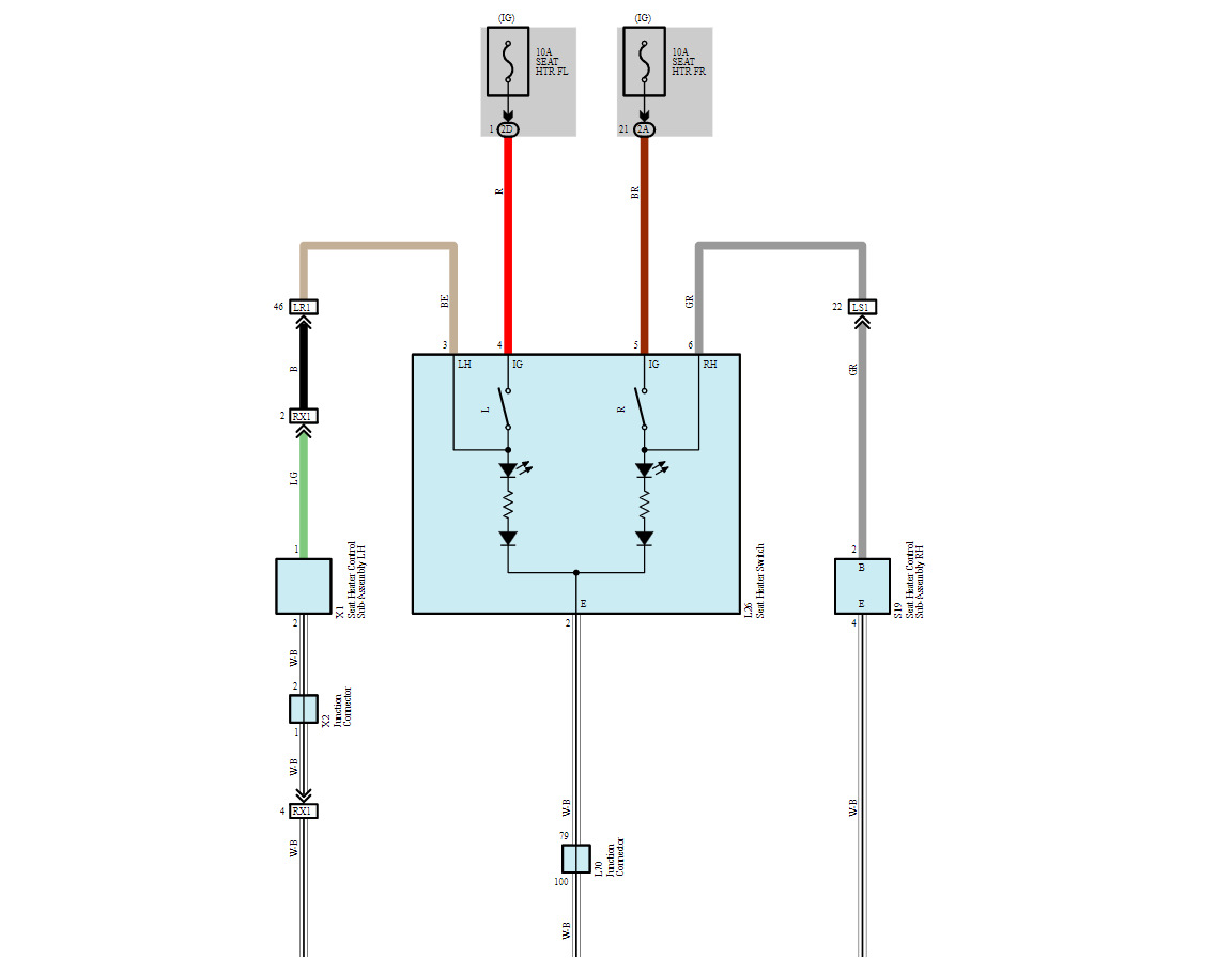 Схема подогрева сидений. Схема подключения подогрева сидений Toyota. Схема подогрева сидений Тойота Аква. Схема обогрева сидений Тойота Авенсис. Схема подключения обогрева сидений Тойота.