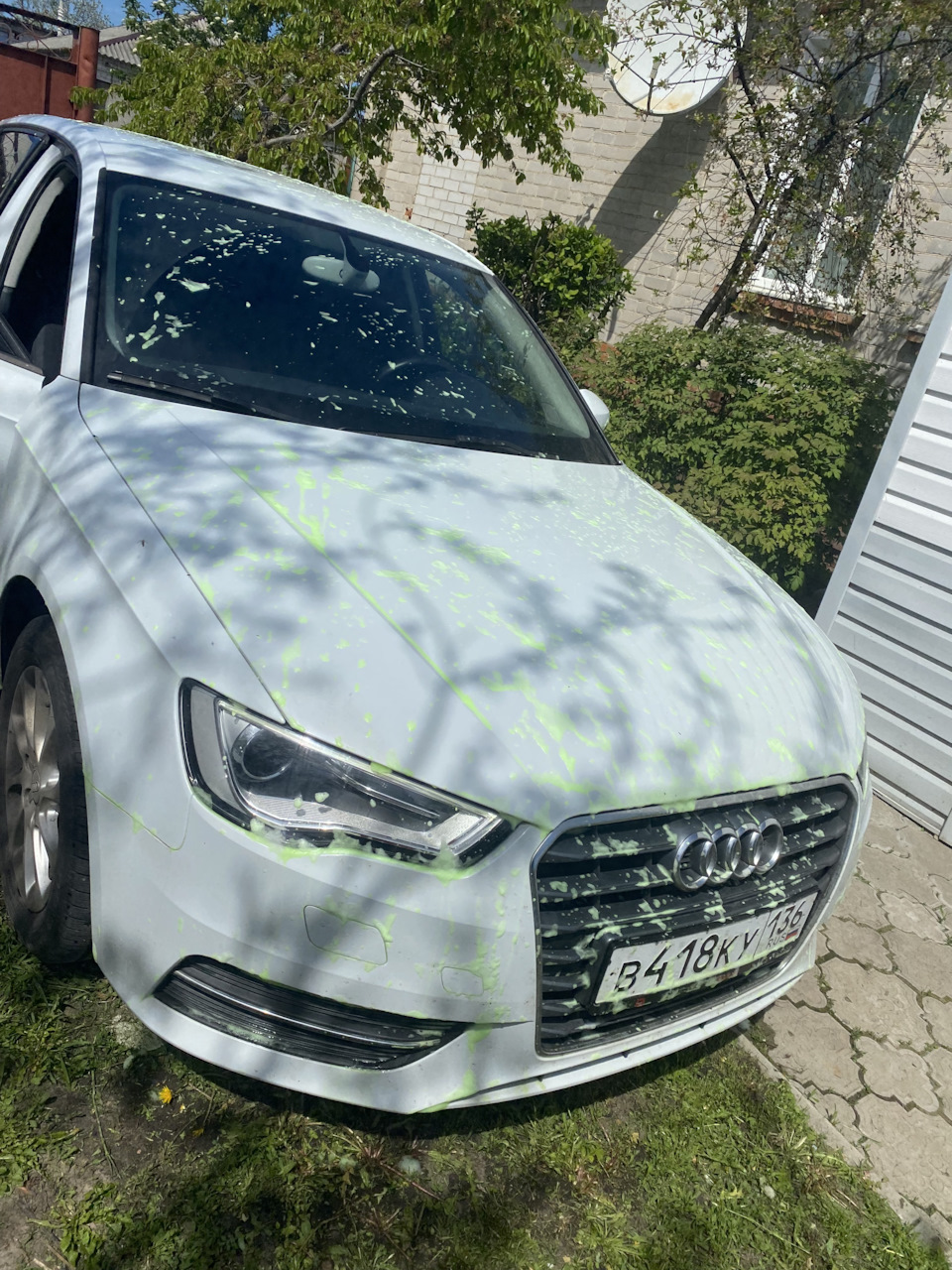 Очистка кузова и чистка салона — Audi A3 (8V), 1,4 л, 2013 года | мойка |  DRIVE2