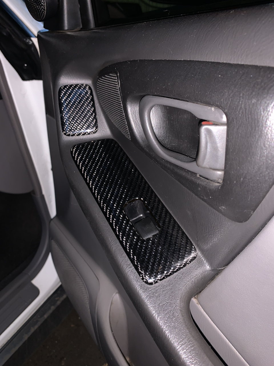 Ламинация карбоном салон — Subaru Forester (SF), 2 л, 1999 года ...